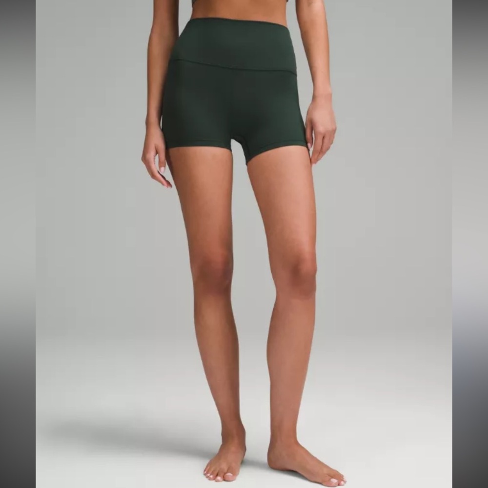 lululemon athletica Align™ High-Rise Short 4" - Legacy Green